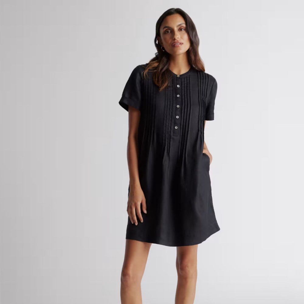 NWT Quince black dress